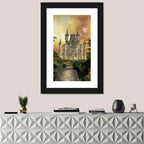 Castle in an Enchanted Garden Wall Art