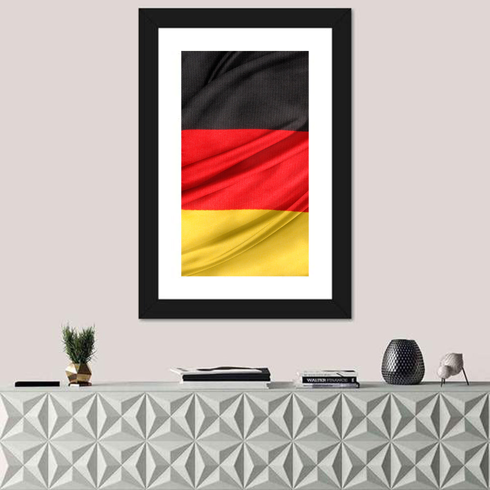 Draped German Flag Wall Art