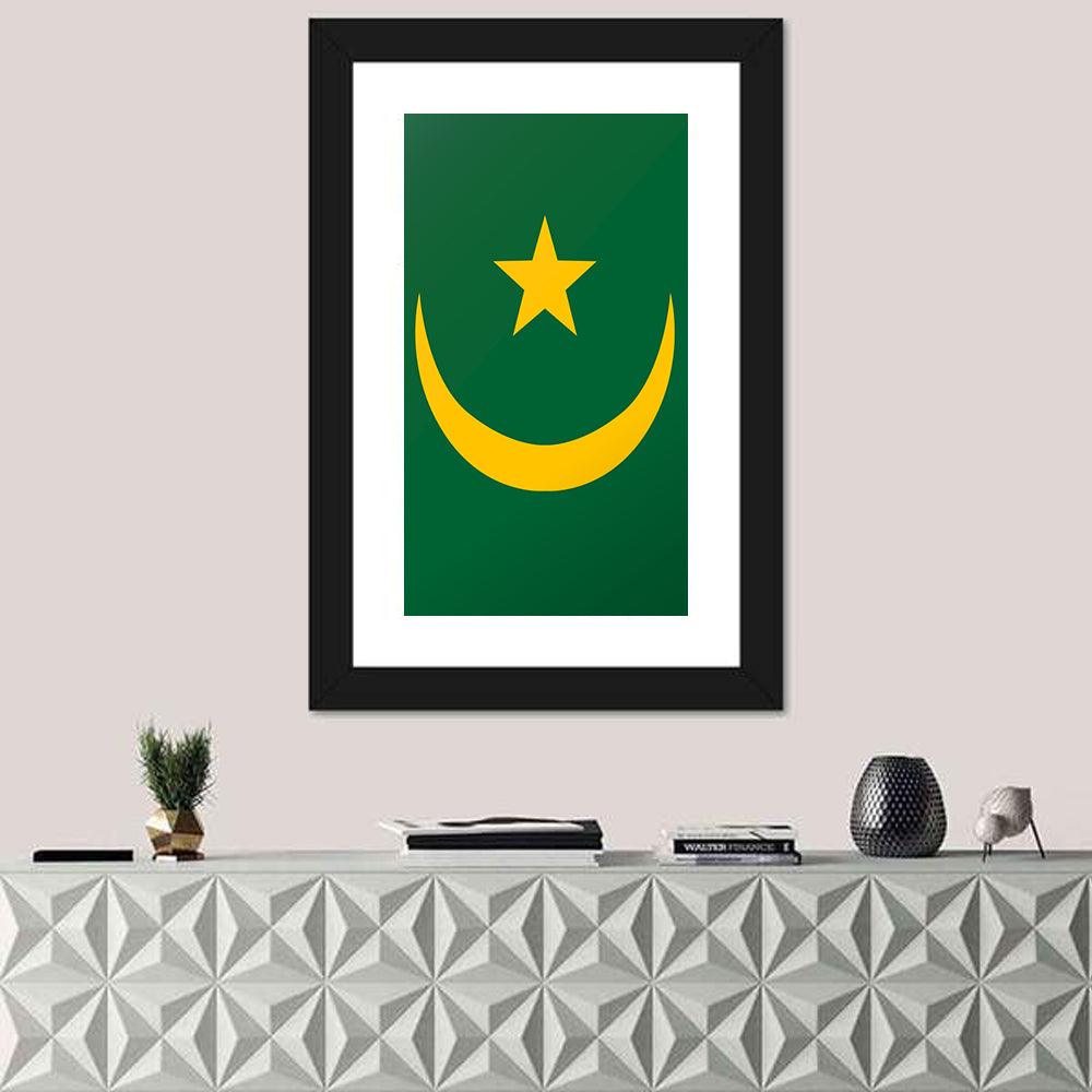 Flag Of Mauritania Wall Art