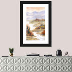 Autumn River Landscape Wall Art