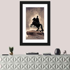 The Bronze Horseman Wall Art