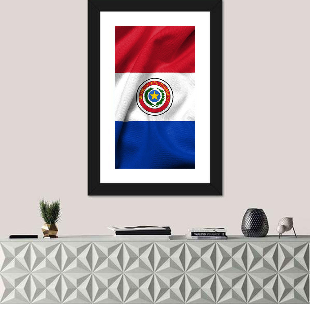 Flag Of Paraguay Wall Art