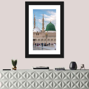 Prophet Mosque In Medina Wall Art