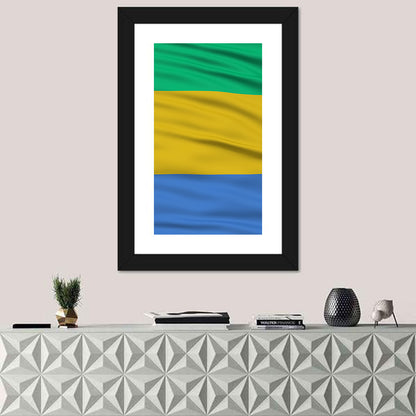 Flag Of Gabon Wall Art