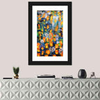 Illuminated Abstract Color Field Wall Art