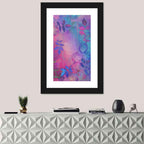Dreamy Pink Rose Botanical Study Wall Art