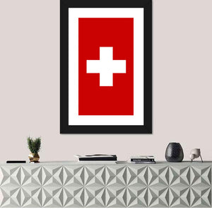 Flag Of Switzerland Wall Art