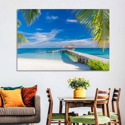 Maldives Beach Wall Art