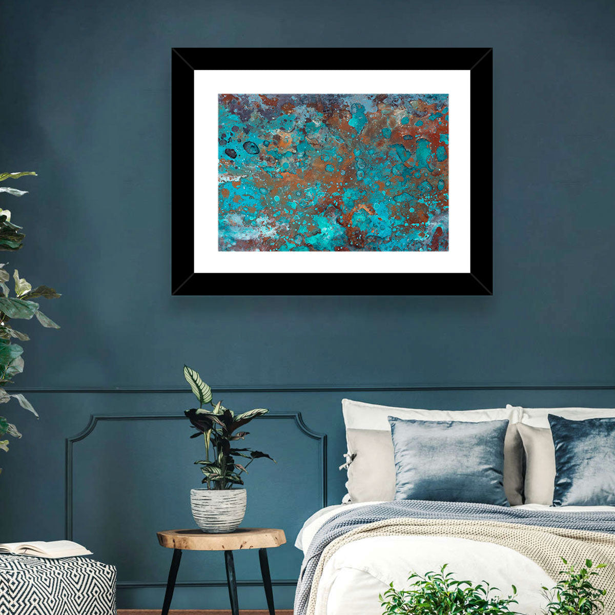 Grunge Abstract Texture Wall Art