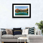 Lago Di Federa Alpenglow Wall Art