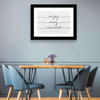 Enjoy Every Moment Script Wall Art
