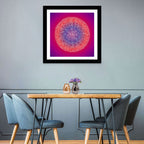 Botanical Om Mandala Wall Art
