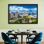 Mobile Skyline with Rsa Battle House Tower Wall Art