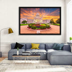 Arkansas State Capitol at Sunset Wall Art