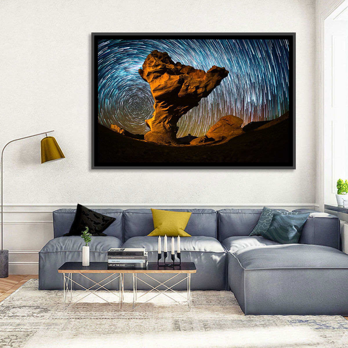 Arbol De Piedra Night Sky Wall Art