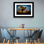 Arbol De Piedra Night Sky Wall Art