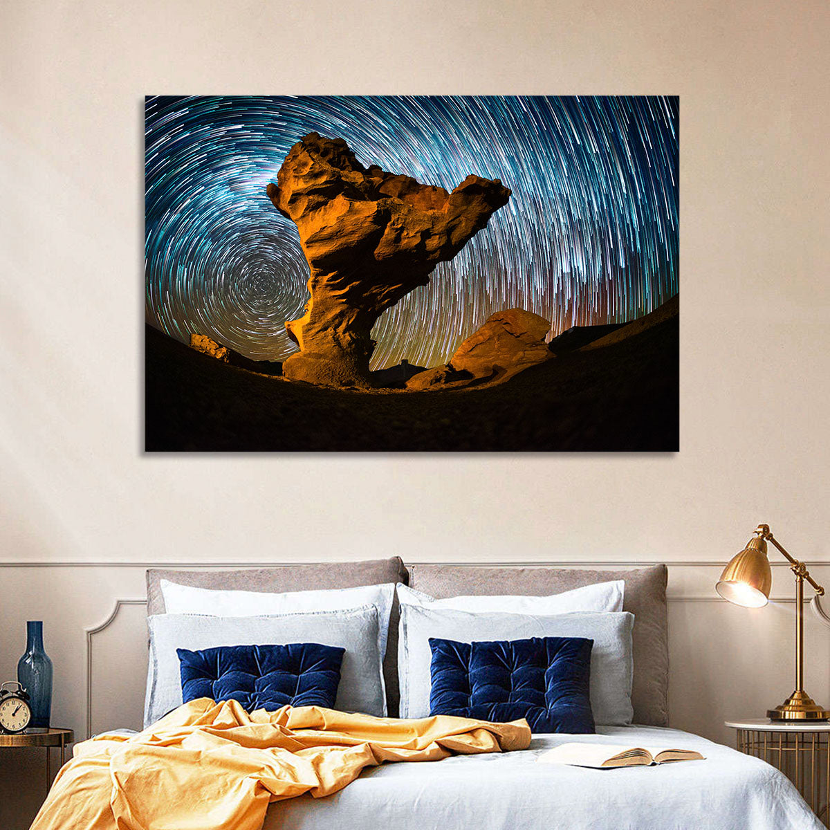 Arbol De Piedra Night Sky Wall Art