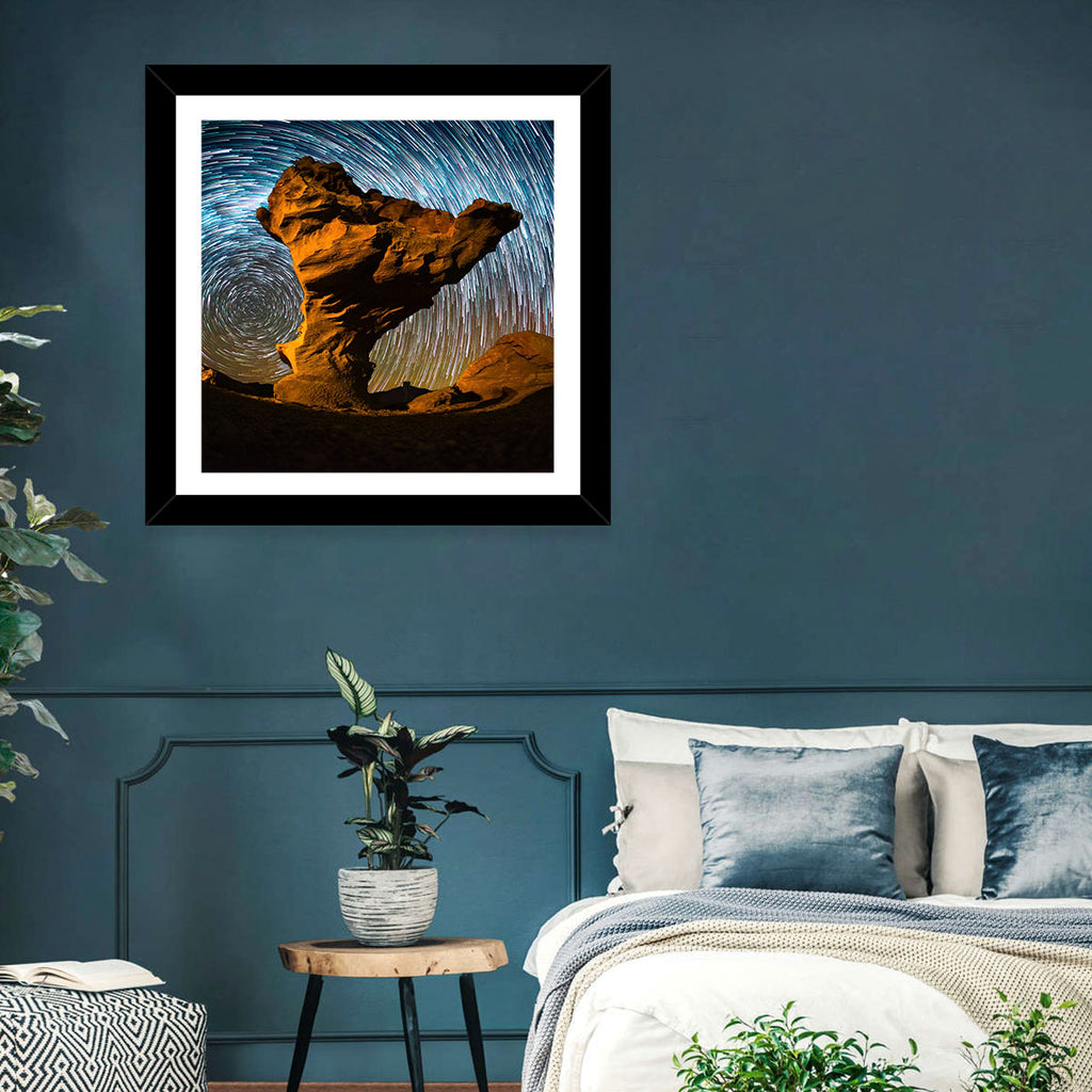 Arbol De Piedra Night Sky Wall Art