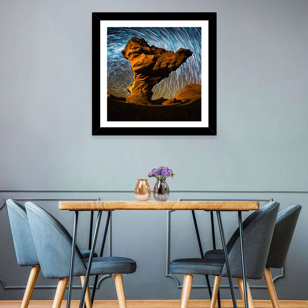 Arbol De Piedra Night Sky Wall Art