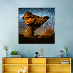 Arbol De Piedra Night Sky Wall Art