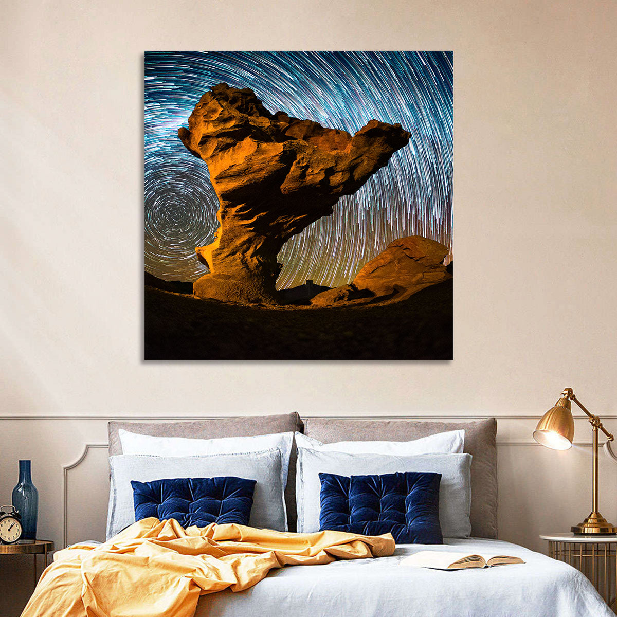 Arbol De Piedra Night Sky Wall Art