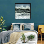 Stormy Coastline Wave Wall Art