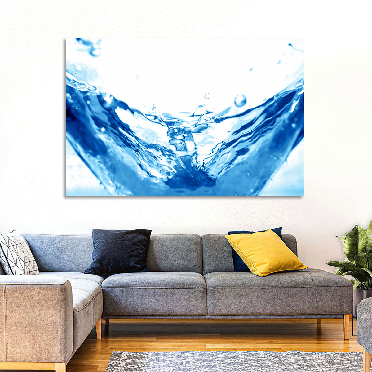 High-speed Water Splash Wall Art