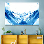 High-speed Water Splash Wall Art