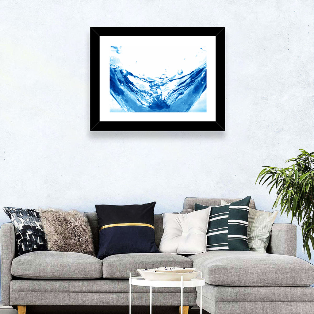 High-speed Water Splash Wall Art