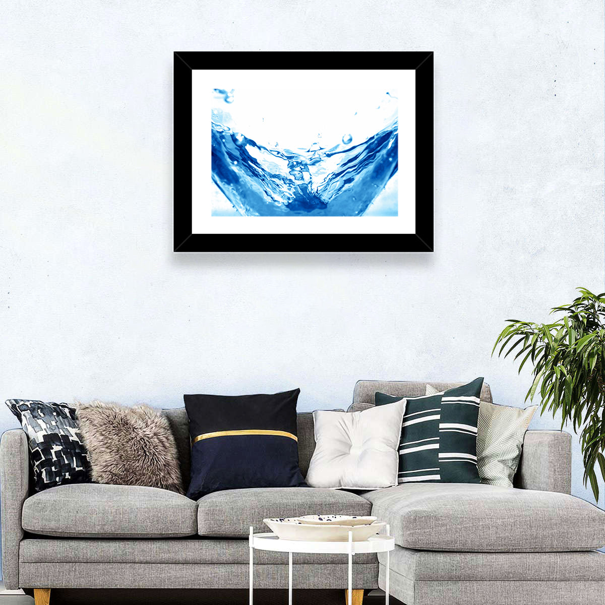 High-speed Water Splash Wall Art