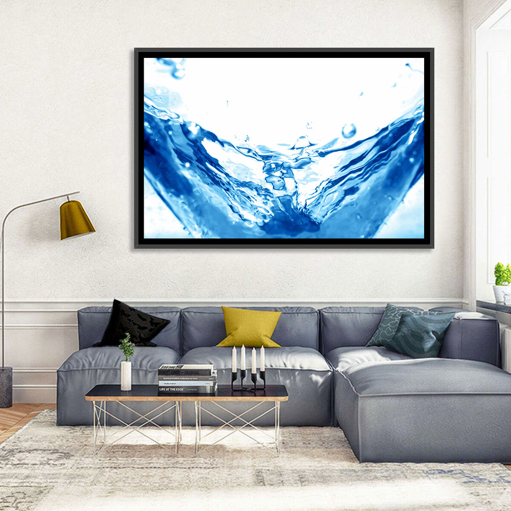 High-speed Water Splash Wall Art