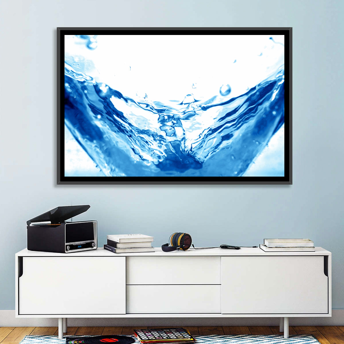 High-speed Water Splash Wall Art