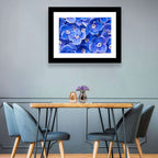 Blue Wildflower Close-up Wall Art