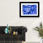 Blue Wildflower Close-up Wall Art