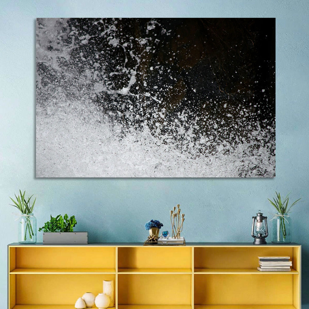 High-speed Water Splash Wall Art