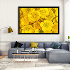 Yellow Buttercup Close-up Wall Art