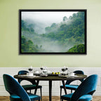 Misty Rainforest Morning Wall Art