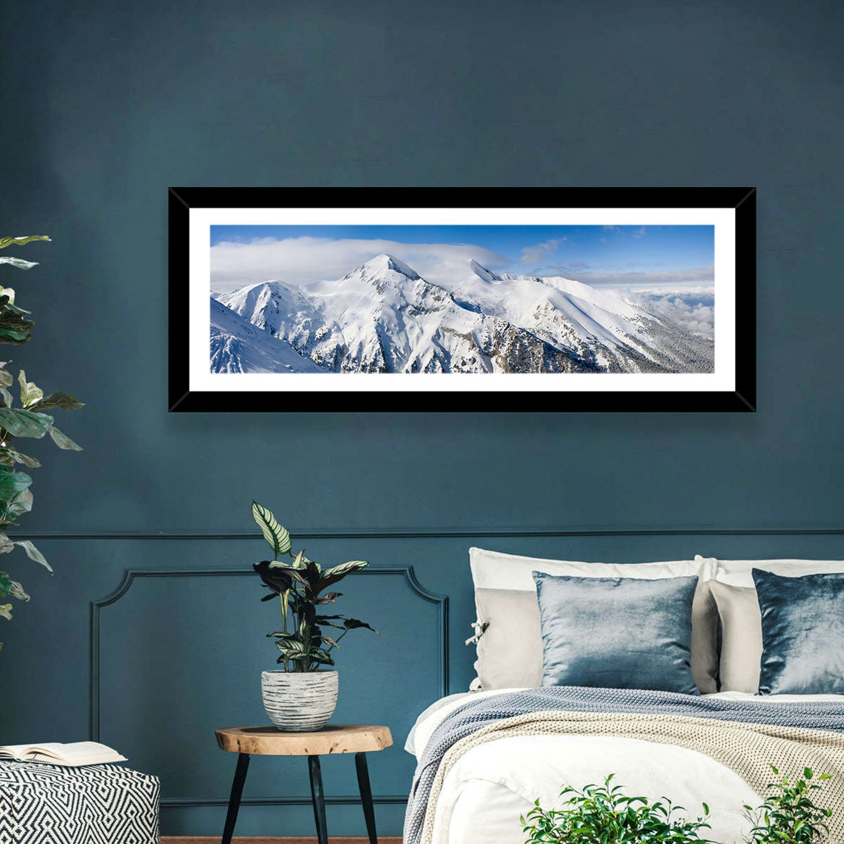 Bansko Snow-capped Peaks Wall Art