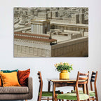 Holyland Model Second Temple Wall Art