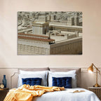 Holyland Model Second Temple Wall Art