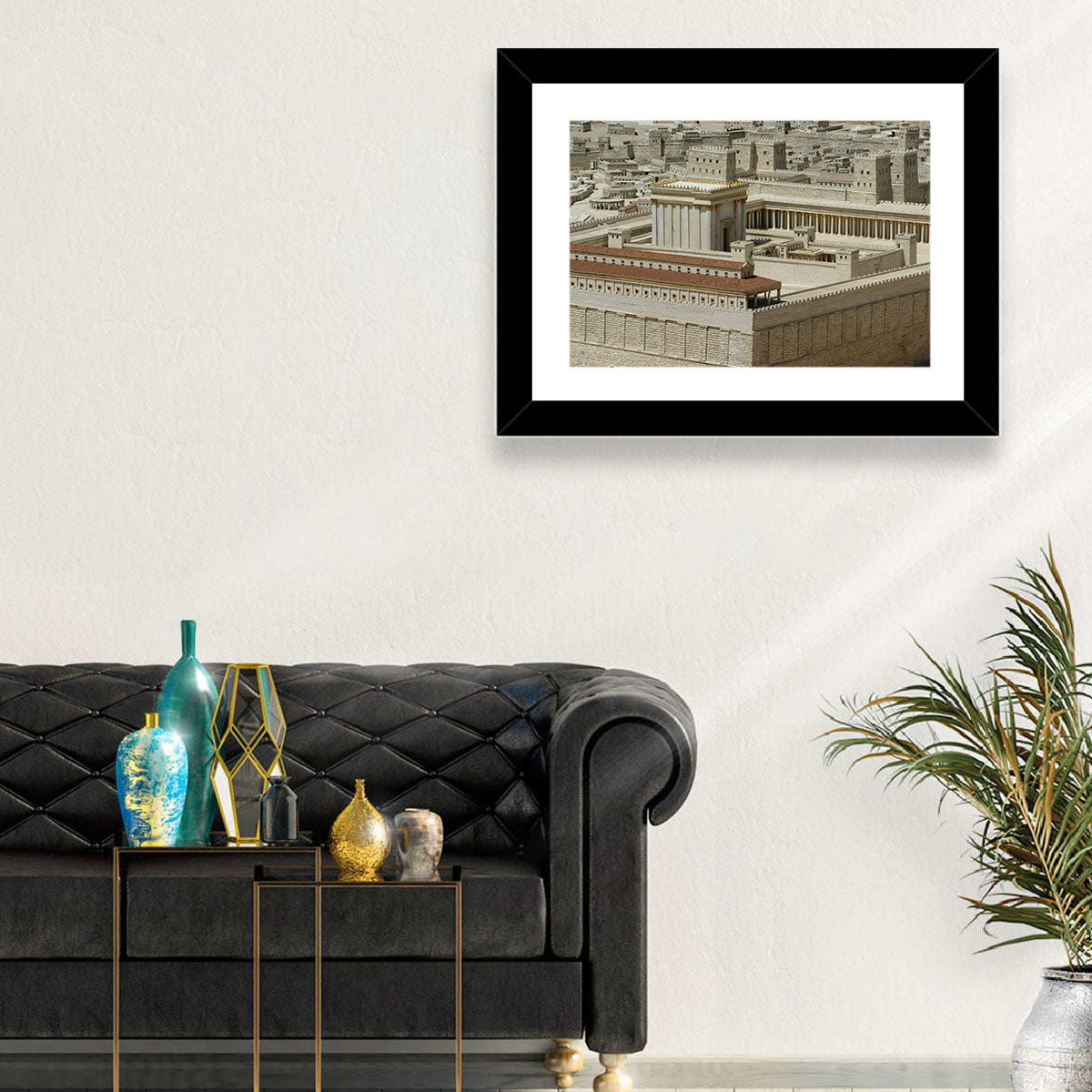 Holyland Model Second Temple Wall Art