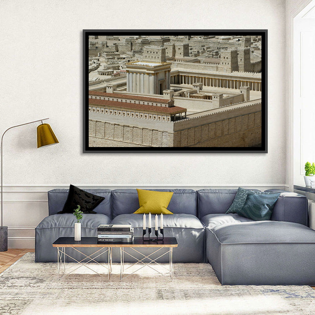 Holyland Model Second Temple Wall Art