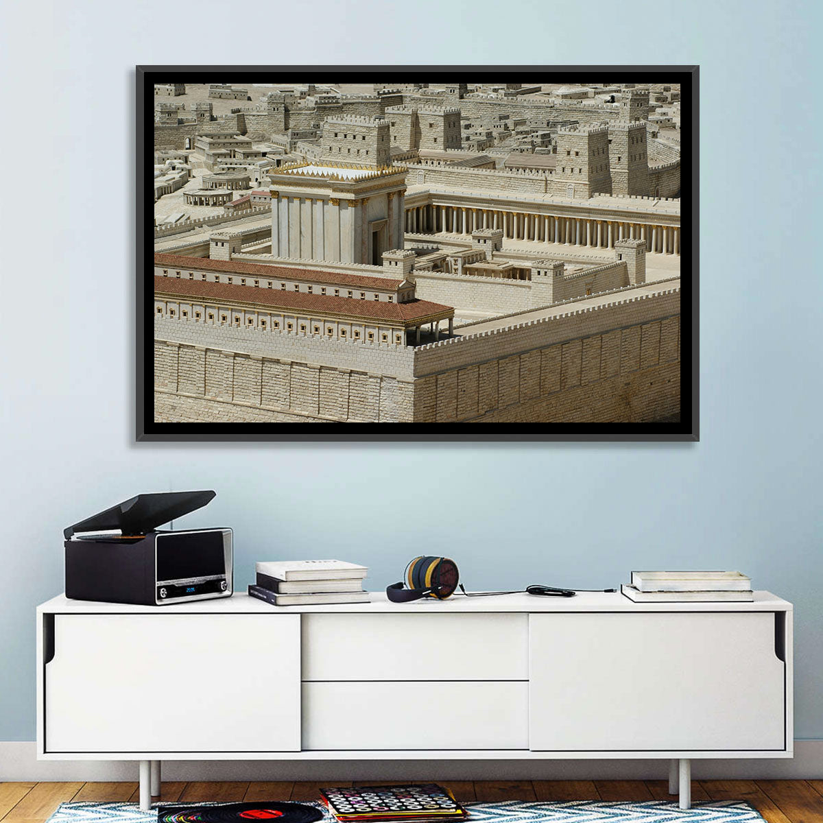 Holyland Model Second Temple Wall Art
