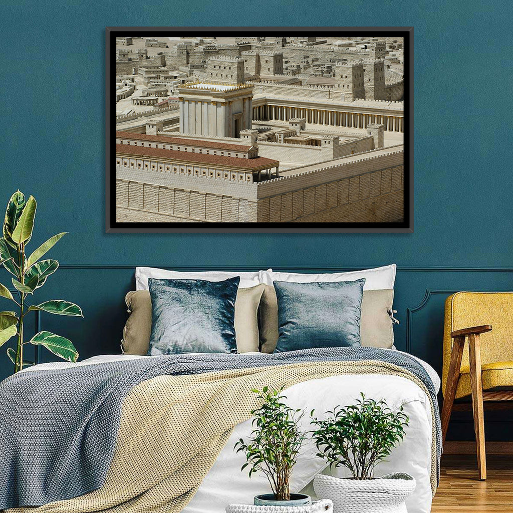 Holyland Model Second Temple Wall Art