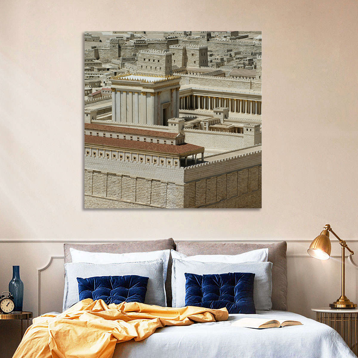 Holyland Model Second Temple Wall Art
