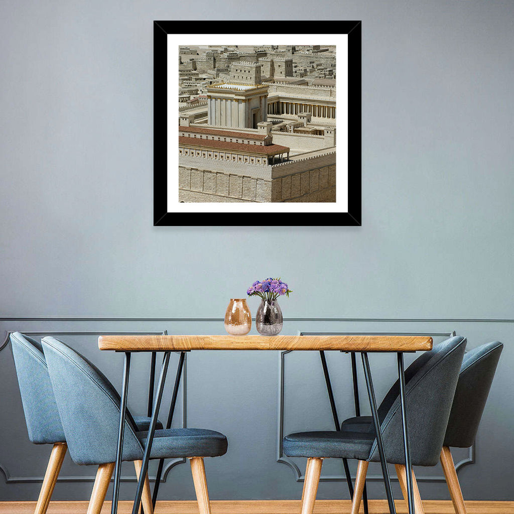 Holyland Model Second Temple Wall Art