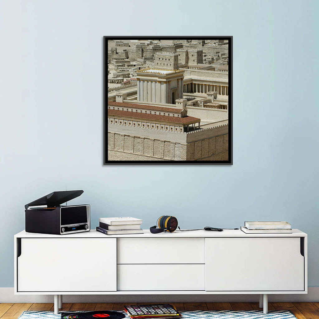Holyland Model Second Temple Wall Art