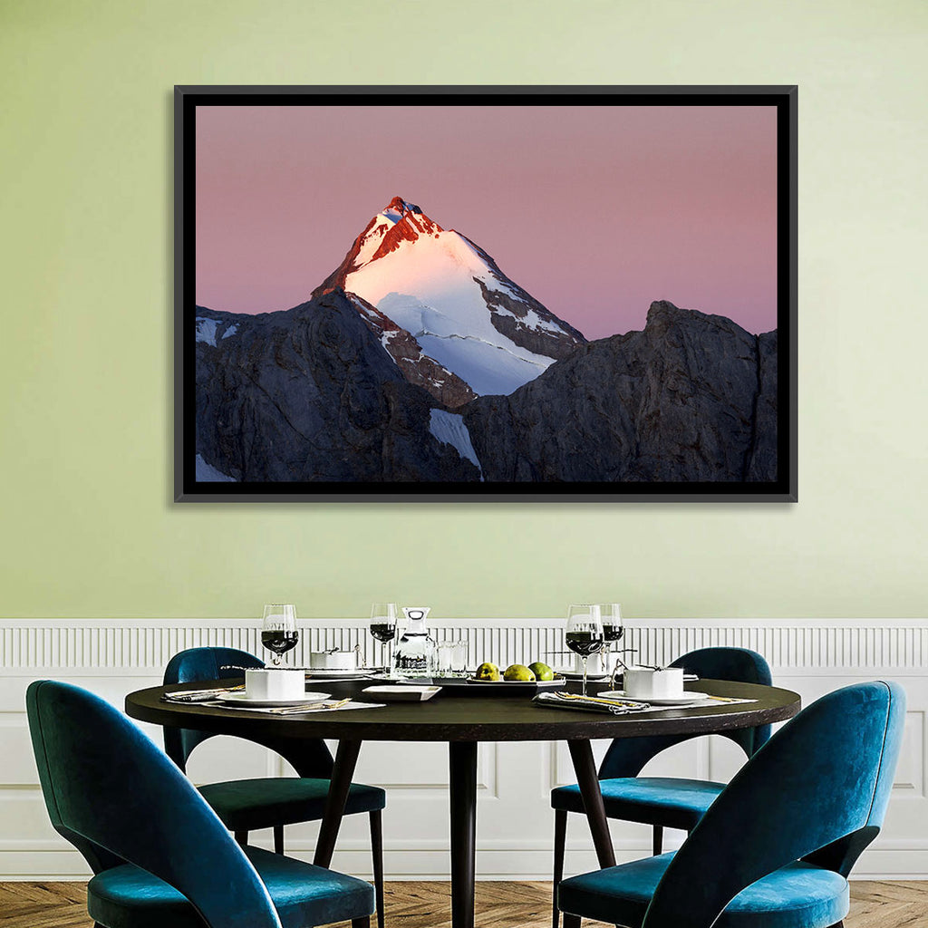Mount Chimtarga Alpenglow Wall Art