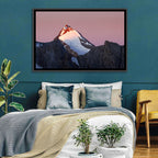 Mount Chimtarga Alpenglow Wall Art