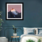 Mount Chimtarga Alpenglow Wall Art